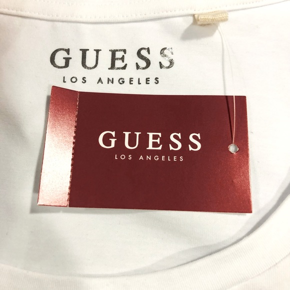 ♦️1 Left♦️Guess-Los Angeles Women Athletic Short Sleeve-Measurements in Pics - Picture 11 of 14